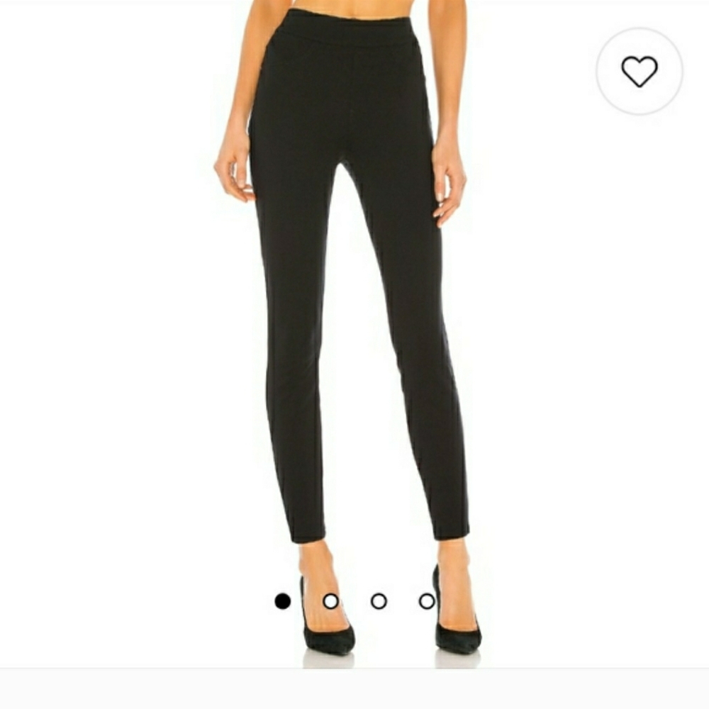 Spanx Pull On Black Slim Fit Pants M